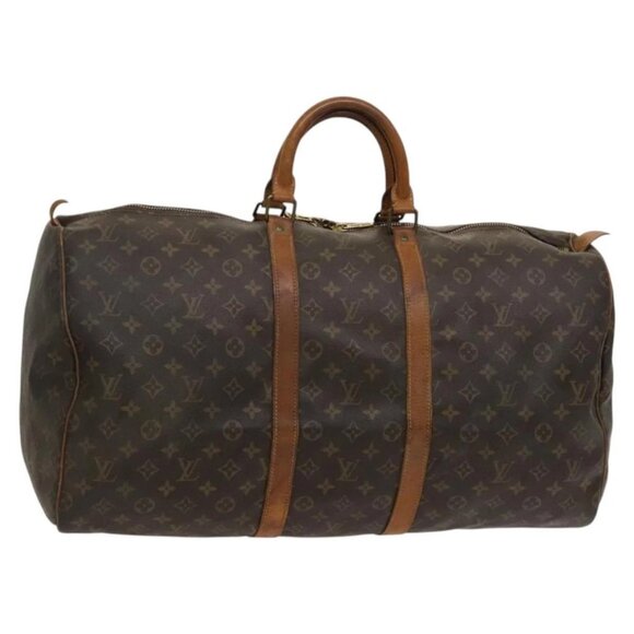 LOUIS VUITTON Monogram Keepall 55 Boston Bag - Picture 1 of 15